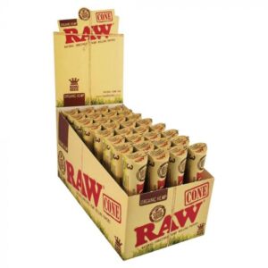 RAW Organic Hemp Prerolled Kingsize Cones
