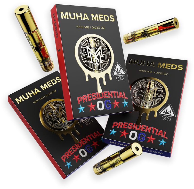 PRESIDENTIAL OG Muha meds carts