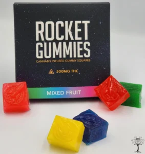 Rocket gummies edible