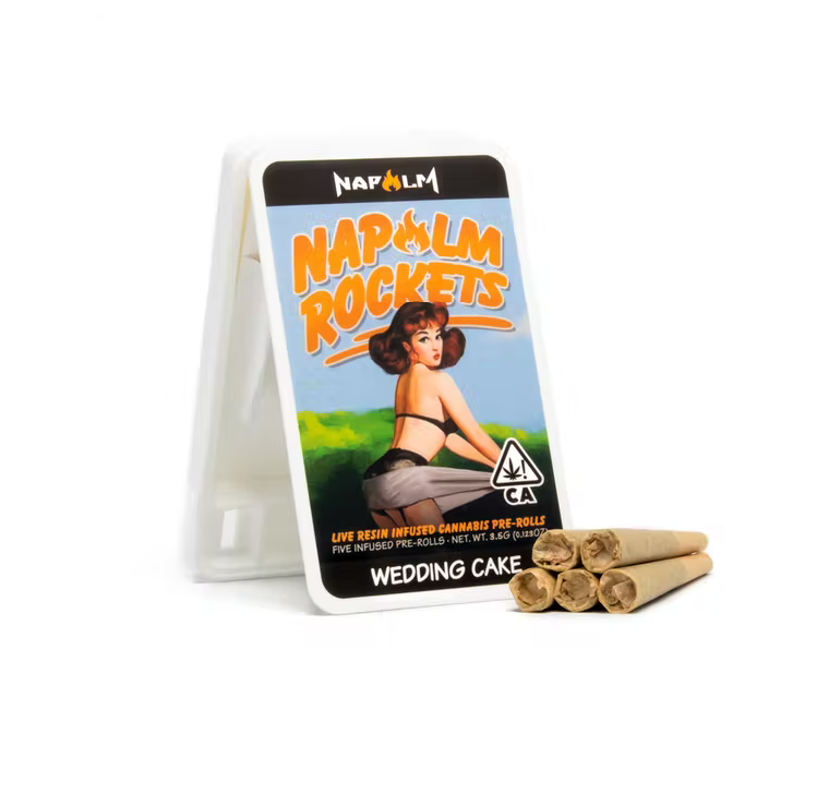 Napalm Rockets Wedding Cake